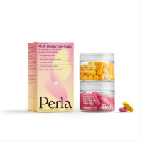 Витамины для красоты и здоровья в двух различных капсулах, Multi-Beauty Duo, Perla Helsa, Перла Хелса, 60 капсул