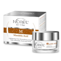 NOREL Mandelic Acid - Осветляющий и разглаживающий крем с миндальной кислотой и PHA для проблемной кожи, 50 мл