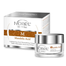 NOREL Mandelic Acid — Освітлюючий та розгладжуючий крем з мигдальною кислотою та PHA для проблемної шкіри, 50 мл