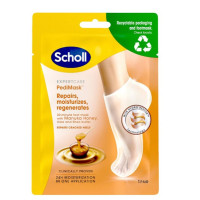 Живильна маска-шкарпетки для ніг Шолл Scholl ExpertCare PediMask з медом манука — 1 пара