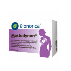 Bionorica Mastodynon Мастодинон таблетки при ПМС, мастодинія, біль у грудях, гормональний баланс, 120 шт