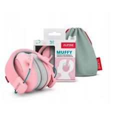 Alpine Muffy Kids – рожеві навушники, комфортний захист слуху 25 дБ для дітей 5–16 років