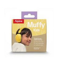 Alpine Muffy Kids Yellow — дитячі протишумні навушники, захист слуху 25 дБ, 5–16 років
