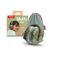 Alpine Muffy Kids Green — наушники для детей с шумом, защита слуха 25 дБ, от 5 до 16 лет
