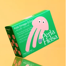 Базовая поддержка здорового роста и развития ребенка, KIDS Оmegа-3 Cod, Perla Helsa, Перла Хелса, 120 капсул
