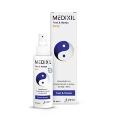Medixil Feet & Hands Спрей-антиперспирант для ног и рук от потоотделения 75 мл