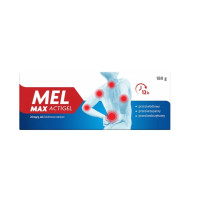Мел Макс Актігель Mel Max Actigel 20 мг/г 180 г гель знеболювальний протизапальний при болю в суглобах і м’язах