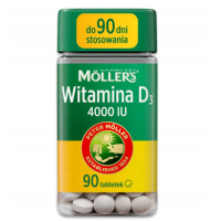 Моллерс (Mollers) Витамин D3 4000 МЕ (100 мкг) - для иммунитета, костей, зубов и мышц, 90 таблеток