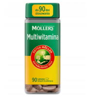 Моллерс (Mollers) Мультивитамины и минералы - комплекс для иммунитета, энергии и общего тонуса, 90 таблеток