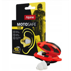 Беруші для мотоциклістів Alpine MotoSafe Tour 2026 протишумні для шолома з футляром