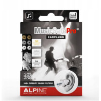 Беруші для музикантів Alpine MusicSafe Pro 16–22 дБ — професійні музичні беруші з фільтрами, багаторазові, без спотворення звуку