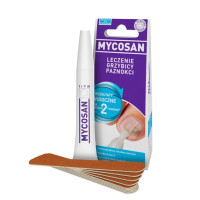 Микозан MYCOSAN – сыворотка от грибка ногтей, лечение онихомикоза, 5 мл + 10 пыльца