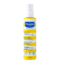 Mustela Sun Spray SPF 50+ - Солнцезащитный спрей для детей и младенцев, 200 мл