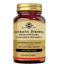 Большая журавлина, Солгар, SOLGAR Large cranberries, 60 капсул