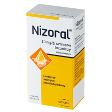 Лікувальний шампунь Nizoral (Нізорал) проти лупи, 20 мг/г, 6 × 6 мл