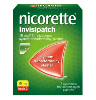 Nicorette Invisipatch 15 мг — никотиновый пластырь, 7 шт (Никоретте)