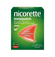 Nicorette Invisipatch 25 мг — никотиновый пластырь, 7 шт (Никоретте)