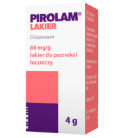 Лак для лечения грибка ногтей Пиролам (Pirolam) 80 мг/г, 4 г