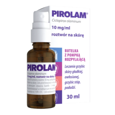 Розчин від мікозу шкіри Pirolam 1% (Піролам), з циклопіроксом, 30 мл