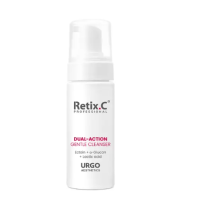 Retix.C Dual-Action Gentle Cleanser 150 мл – деликатная пенка для очистки лица с эктоином, α-глюканом и молочной кислотой, профессиональное очищающее средство Retix.C
