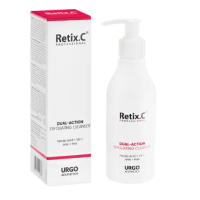Retix.C Dual-Action Exfoliating Cleanser 150 мл — відлущуючий очищувальний гель з AHA/PHA, феруловою кислотою та вітаміном C, професійний очищувач для обличчя Retix.C