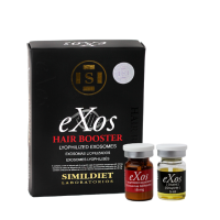 Simildiet eXos Hair Booster, лиофилизированные экзосомы растительного происхождения для восстановления и роста волос, 5 мл + 18 мг