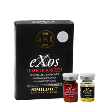 Simildiet eXos Hair Booster, лиофилизированные экзосомы растительного происхождения для восстановления и роста волос, 5 мл + 18 мг