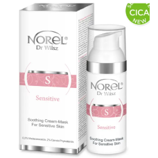 NOREL Sensitive — Заспокійлива крем-маска для чутливої шкіри, 50 мл