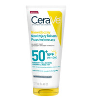 CeraVe SPF 50+ зволожуючий сонцезахисний крем для обличчя і тіла з керамідами, 177 мл