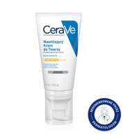 Зволожувальний крем для обличчя CeraVe SPF 50+ з керамідами та ніацинамідом 52 мл