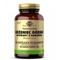 Экстракт корня родиолы розовой, SOLGAR Rhodiola rosea root extract, 60 капс
