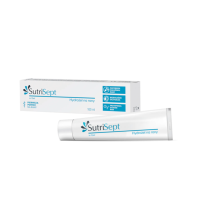 Гидрогель для ран SutriSept Hydrożel na rany 100 мл — антисептическое средство с PHMB 0,1% для очистки, увлажнения и заживления ран и ожогов.