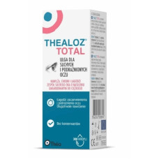 Теалоз Thealoz Total 10 мл капли для сухих глаз с гиалуроновой кислотой и трегалозой