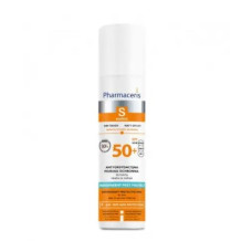 Pharmaceris S SPF 50+ солнцезащитный спрей для лица поверх макияжа антиоксидантный, 75 мл