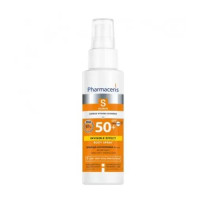 Pharmaceris S SPF 50+ солнцезащитный спрей для тела для детей и взрослых Invisible Effect, 150 мл