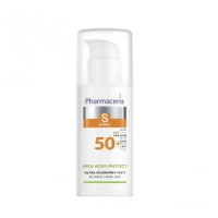 Pharmaceris S SPF 50+ крем для жирної та проблемної шкіри, від акне, матуючий, 50 мл
