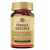 Солгар Solgar Female Multiple — мультивітаміни для жінок, вітаміни та мінерали для енергії, шкіри, волосся та імунітету, 60 капсул