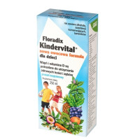 Флорадикс Floradix Kindervital 250 мл сироп для детей кальций витамин D и витамины для роста и иммунитета