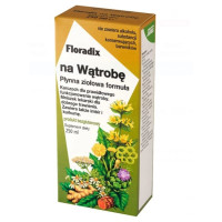 Флорадикс Floradix Liver 250 мл жидкая добавка для печени - артишок, одуванчик, куркума для пищеварения