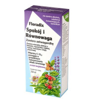 Флорадикс Floradix Peace Balance 250 мл жидкая добавка с ашвагандой для нервной системы антистресс и сон