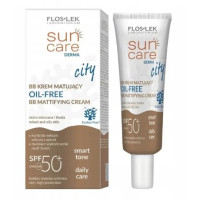 FlosLek Sun Care City BB крем SPF 50+ матуючий Oil-Free для жирної та комбінованої шкіри, 30 мл