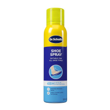 Дезодорант-спрей для обуви от запаха Доктор Шолл Dr. Scholl's Shoe Deodorant 48H – антибактериальная защита, 150 мл