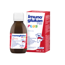 Иммунолюкан P4H Plus (Imunoglukan P4H Plus) сироп 100 мл - бета-глюкан, витамин С, цинк, для иммунитета детей и взрослых